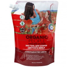 Organic People Эко гель для стирки цветного белья (дой-пак) 2000 мл