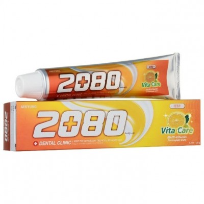 KeraSys Зубная паста DС 2080 Vita Care Coenzyme Q10 витаминый уход с фтором 120 гр