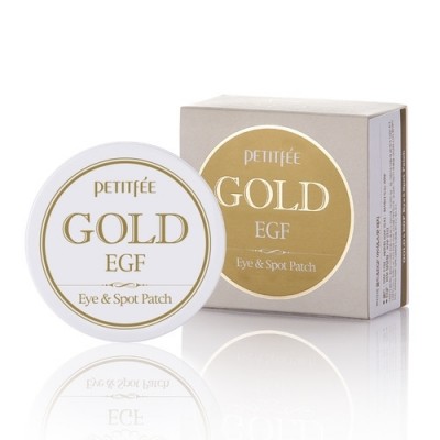 Petitfee Гидрогелевые патчи с коллоидным золотом и EGF Gold & EGF Eye Patch