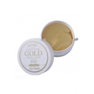 Petitfee Гидрогелевые патчи с коллоидным золотом и EGF Premium Gold & EGF Hydrogel Eye Patch