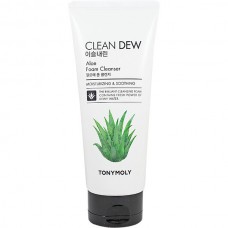 Tony Moly Пенка для умывания с экстрактом алоэ вера Clean Dew Aloe Foam Cleanser