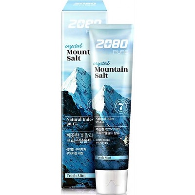 KeraSys Зубная паста DС 2080 Pure Mountain Salt Гималайская соль, мятный вкус 120 гр