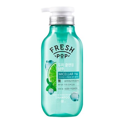 Fresh Pop Шампунь глубокоочищающий на основе мохито Green Herb Recipe Shampoo 500 мл