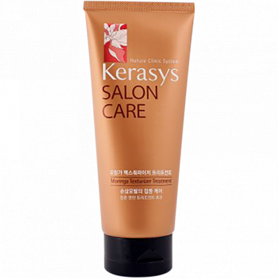 KeraSys Маска Salon Care восстановление поврежденных и ослабленных волос, золотая туба 200 мл
