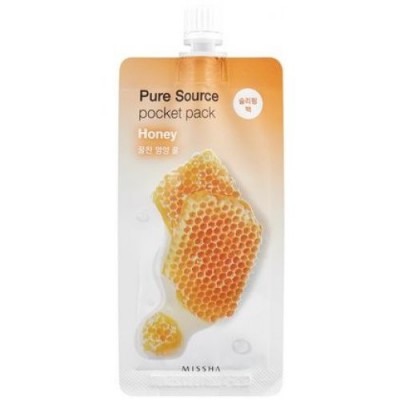 MISSHA Ночная маска с экстрактом меда Pure Source Pocket Pack Honey
