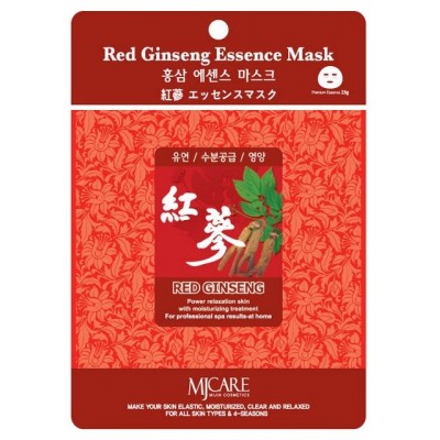Mijin Essence Mask Маска тканевая для лица (23гр) женьшень