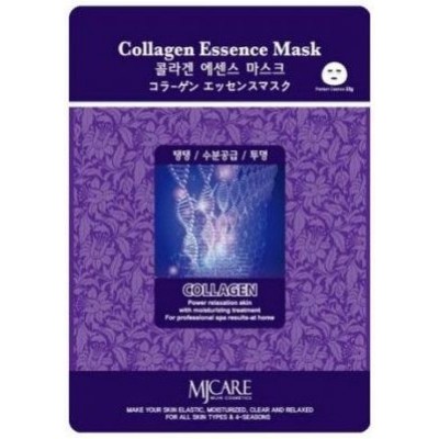 Mijin Essence Mask Маска тканевая для лица (23гр) коллаген