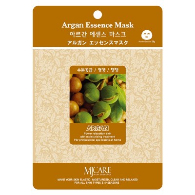 Mijin Essence Mask Маска тканевая для лица (23гр) аргана
