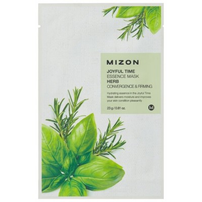 Mizon Маска для лица тканевая травяная Joyful Time essence mask HERB 23 гр
