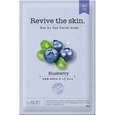 Тканевая маска Blueberry Mask LABUTE Revive the skin 23 мл