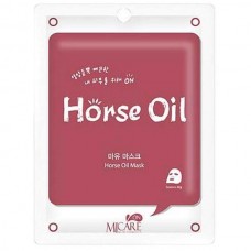 Mijin Care Mask Тканевая маска для лица лошадиный жир Horse oil 25 гр