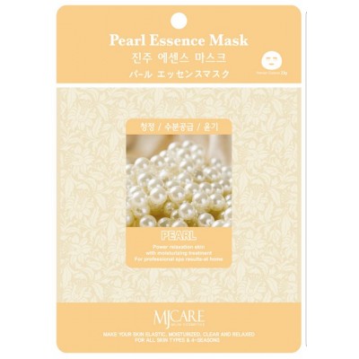 Mijin Essence Mask Маска тканевая для лица (23гр) жемчуг